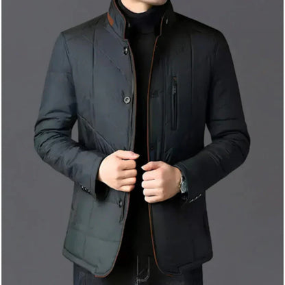 Gewatteerde Jas Voor Heren