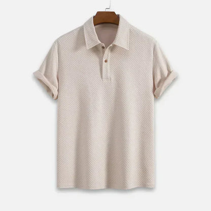 Herenset Met Polo En Elastische Broek – Ademend, Stretch & Zomerproof