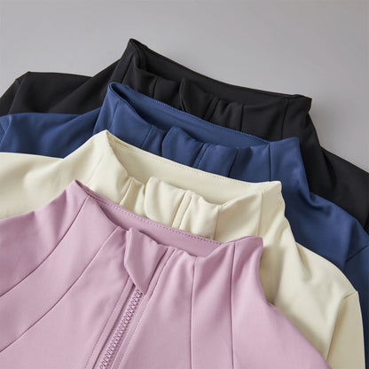 Sportjack Voor Dames – Getailleerde Pasvorm, Stretch Comfort & Ideaal Voor Training En Athleisure (Voorjaar, Zomer, Herfst)
