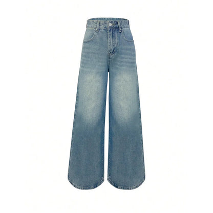 High Waist Wide Leg Jeans Dames