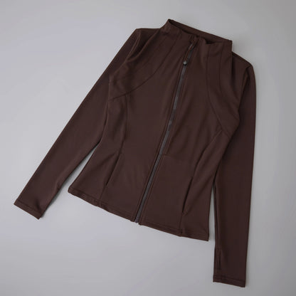 Sportjack Voor Dames – Getailleerde Pasvorm, Stretch Comfort & Ideaal Voor Training En Athleisure (Voorjaar, Zomer, Herfst)