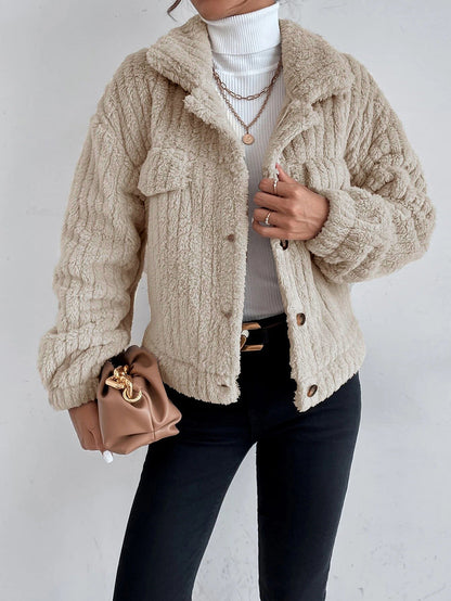 Grofgebreide Teddyjas Voor Dames – Warm & Stijlvol Voor Herfst En Winter
