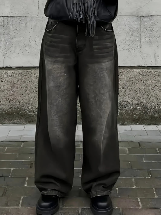 Statement Wide Leg Jeans