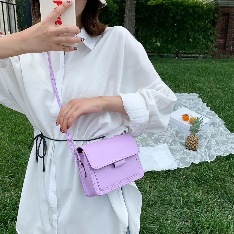 Mini Crossbody Tas Voor Dames – Minimalistische Handtas Met Kettingband Voor Dagelijks Gebruik & Avondlooks