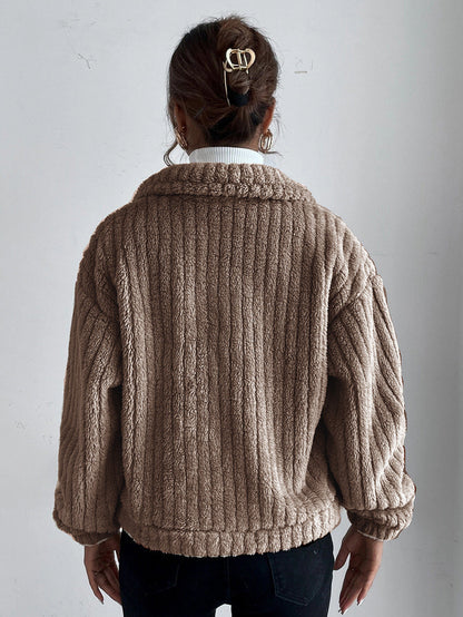 Grofgebreide Teddyjas Voor Dames – Warm & Stijlvol Voor Herfst En Winter