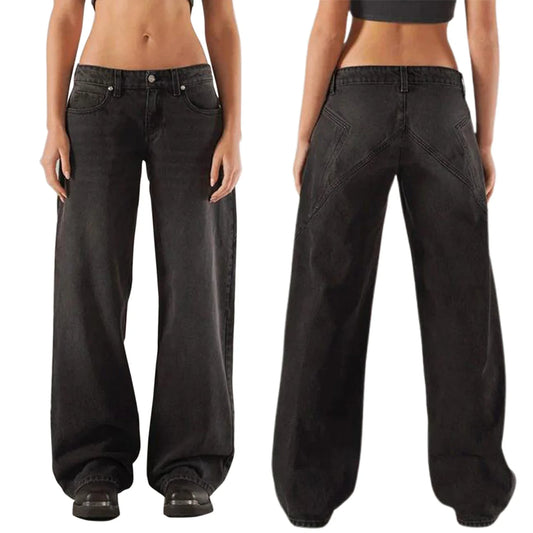 Wide Leg Baggy Jeans Dames