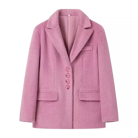 Premium Wollen Trenchcoat Dames