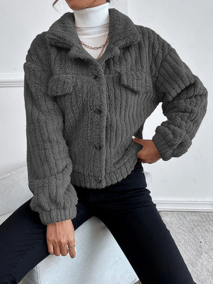 Grofgebreide Teddyjas Voor Dames – Warm & Stijlvol Voor Herfst En Winter
