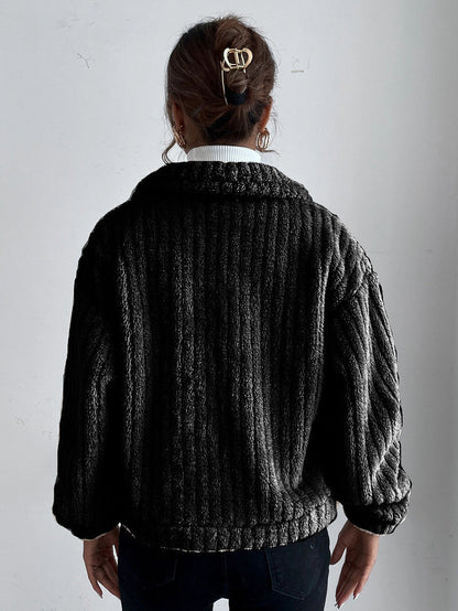 Grofgebreide Teddyjas Voor Dames – Warm & Stijlvol Voor Herfst En Winter