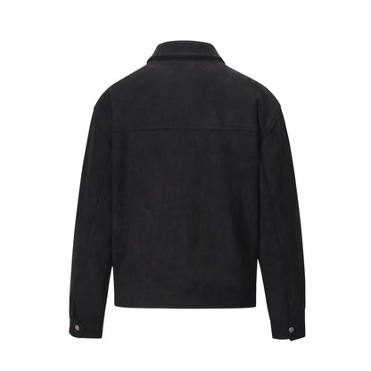 Heren Suède Look Jas