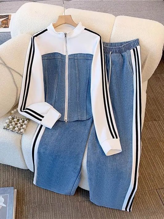 Denim Style Trainingspak Dames