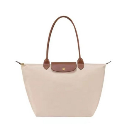 Dames Luxe Handtas Met Leren Details