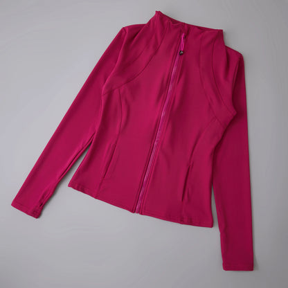 Sportjack Voor Dames – Getailleerde Pasvorm, Stretch Comfort & Ideaal Voor Training En Athleisure (Voorjaar, Zomer, Herfst)