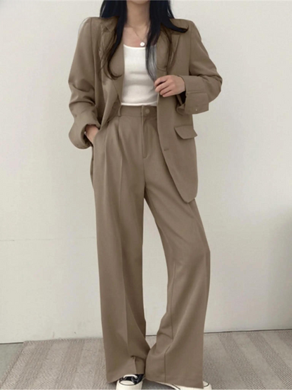 Oversized Blazer Met Pantalon