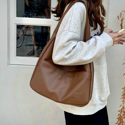 Dames Schoudertas – Ruim Model – Slouchy Design – Comfortabele Band – Minimalistisch