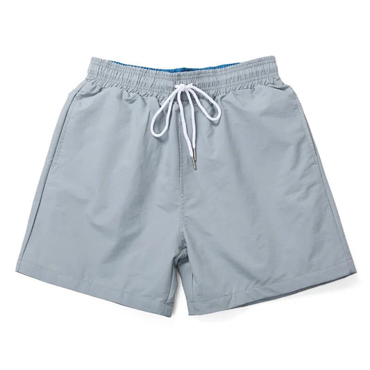 Heren zwembroek met trekkoord – sneldrogend, effen design & elastische tailleband