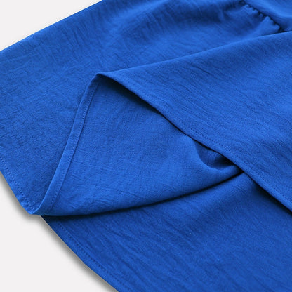 Maxi Zomerjurk Met Gesmokte Top En Halternek – Elegantie Met Een Casual Twist