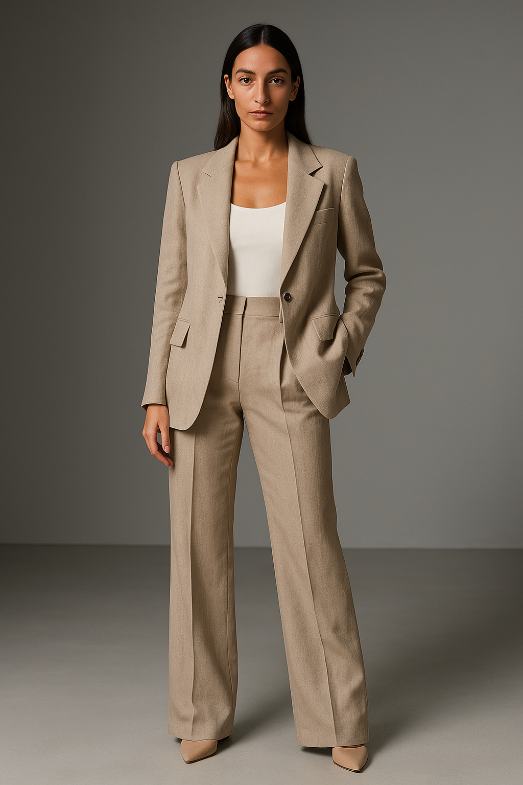 Tweedelige Dames Pantalonset