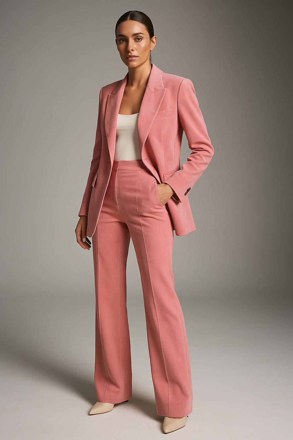 Tweedelige Dames Pantalonset