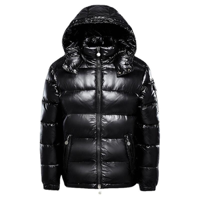 Heren Pufferjas Met Glans