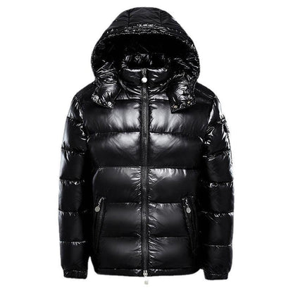 Heren Pufferjas Met Glans